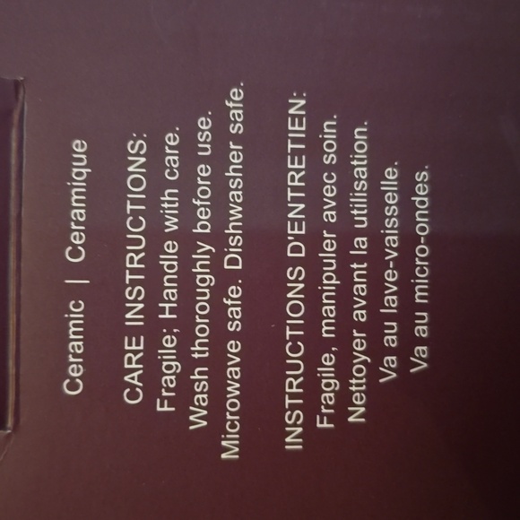 Fabric Fit Fun Stacking Mug Set. Set Of Two Purple Stunning Mugs. - Picture 4 of 5